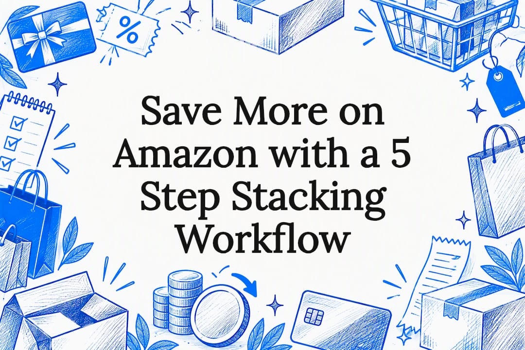 Hand-drawn savings motifs frame the title area