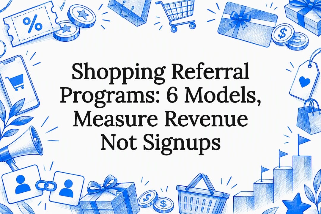 Hand-drawn referral rewards title card