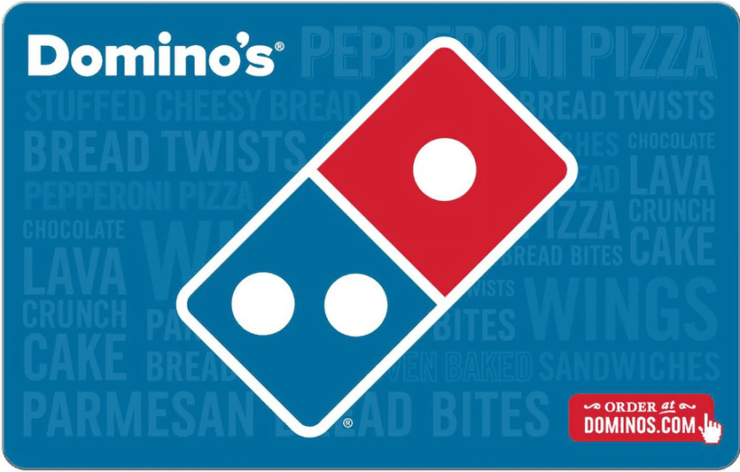 Domino's gift card