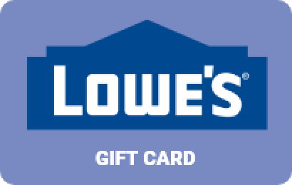 Lowe's gift card